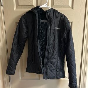 Columbia Black Quilted Jacket